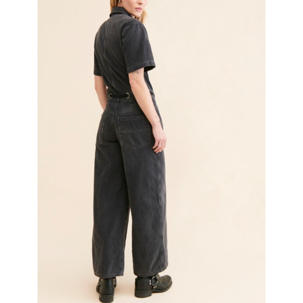Free People Edison Wide Leg Coverall - Picture 3 of 9